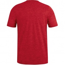 JAKO Sport/Leisure Tshirt Premium Basics (Polyester-Stretch-Jersey) red mottled Men